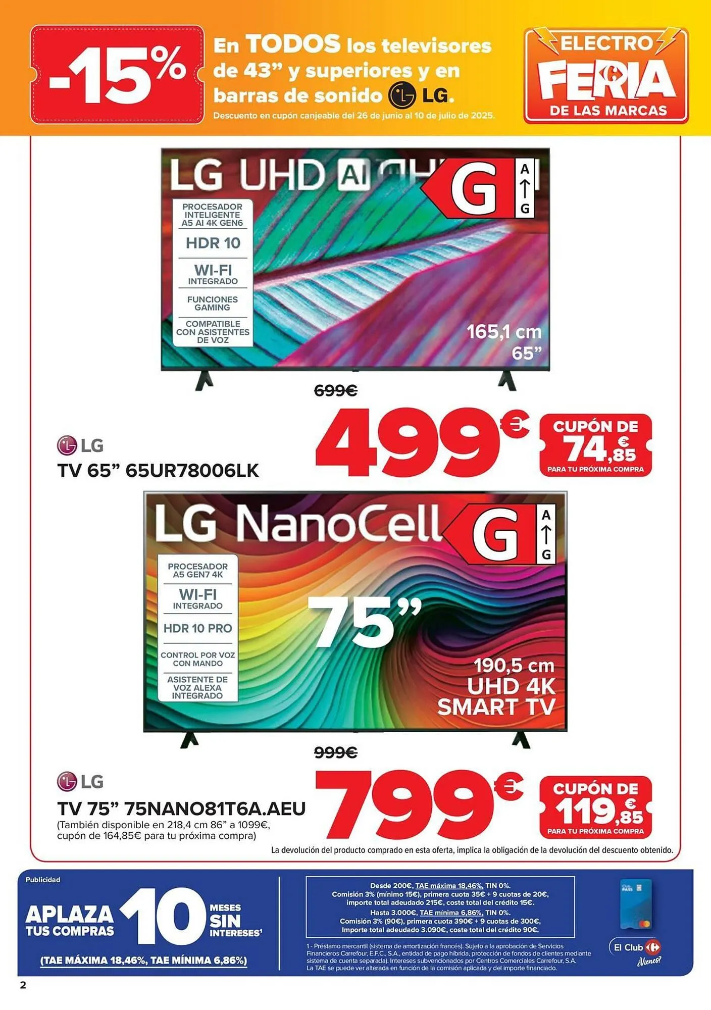 Catálogo de Folleto Carrefour 12 de junio al 25 de junio 2025 - Página 2