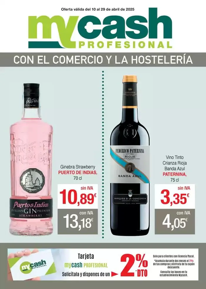Catálogo de Folleto mycash 11 de abril al 29 de abril 2025 - Página 1