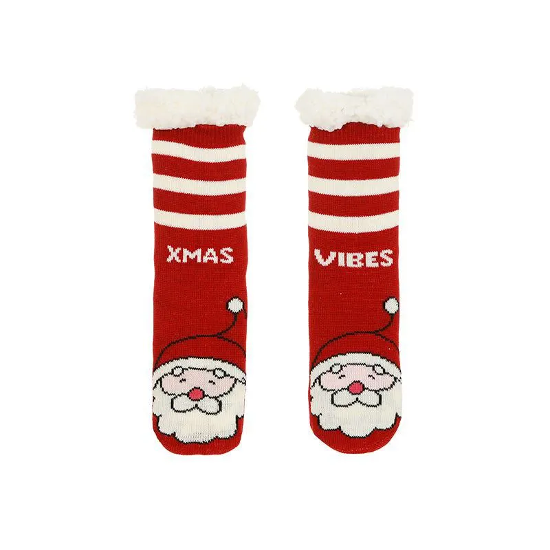 Calcetines gruesos navideños – Vives talla -S/M