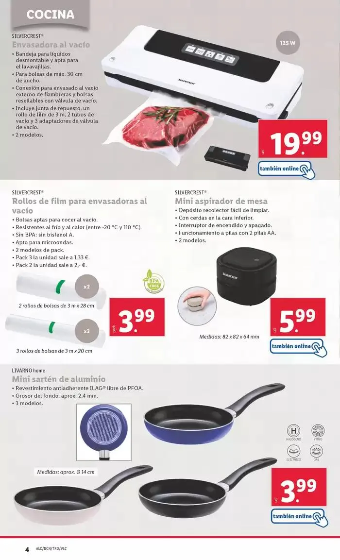 Catálogo de ¡Bazar Lidl! Ofertas válidas del 19/05 al 25/05 19 de mayo al 25 de mayo 2025 - Página 4