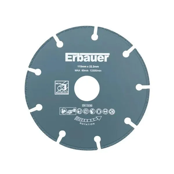 Disco diamante 115 mm Erbauer