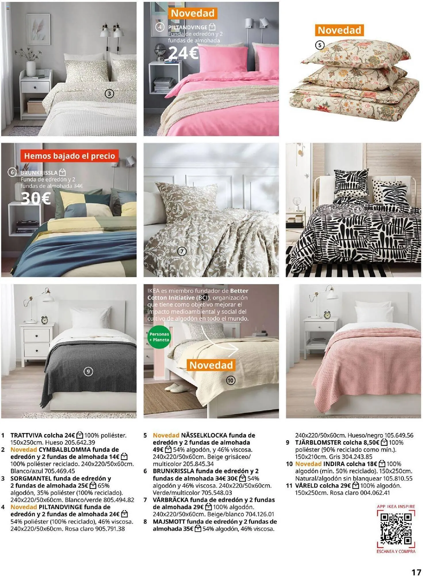 Catálogo de Folleto IKEA Accesorios y decoración 4 de septiembre al 31 de enero 2025 - Página 17