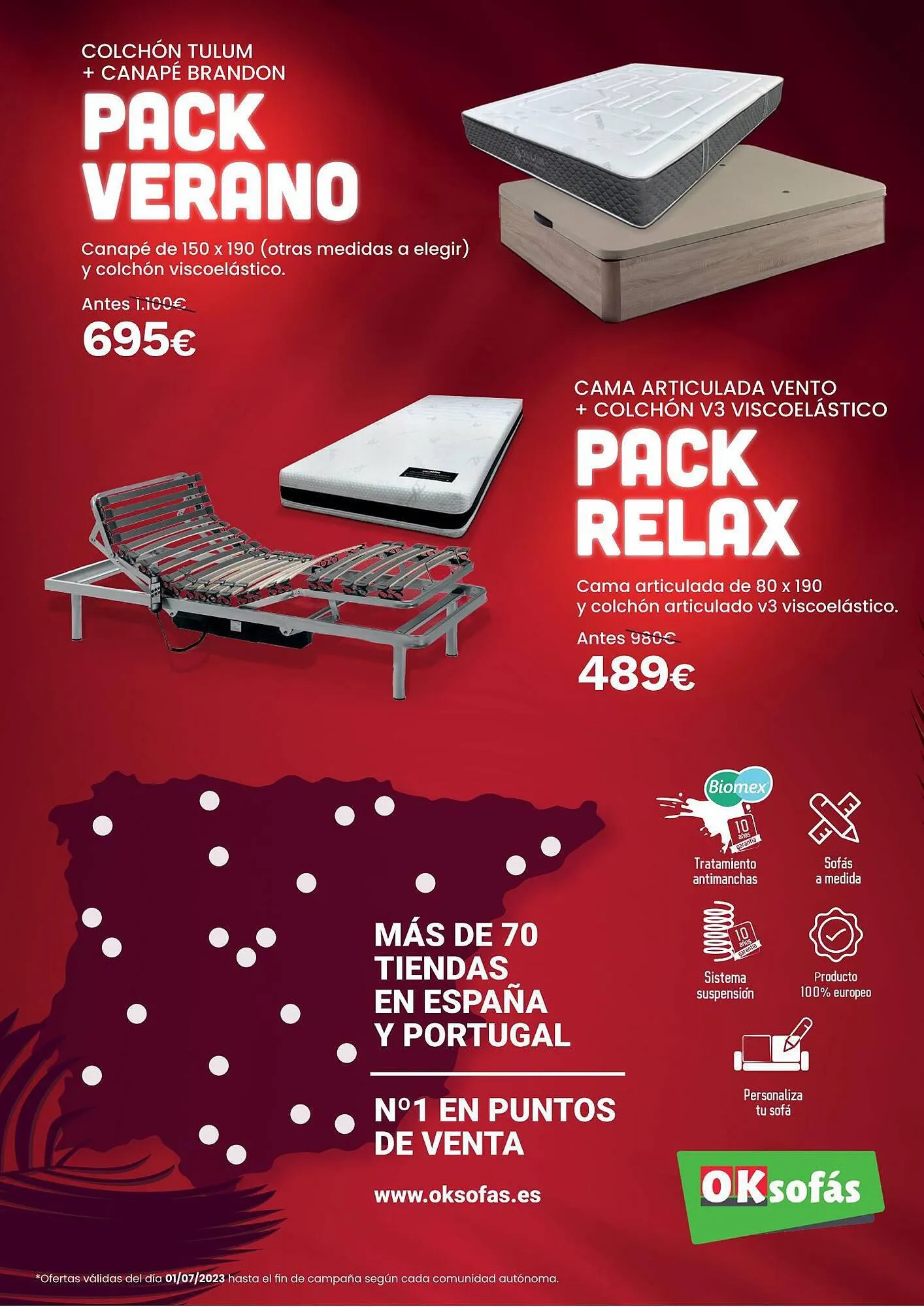 Catálogo de Folleto OKSofas 1 de julio al 1 de septiembre 2023 - Página 4
