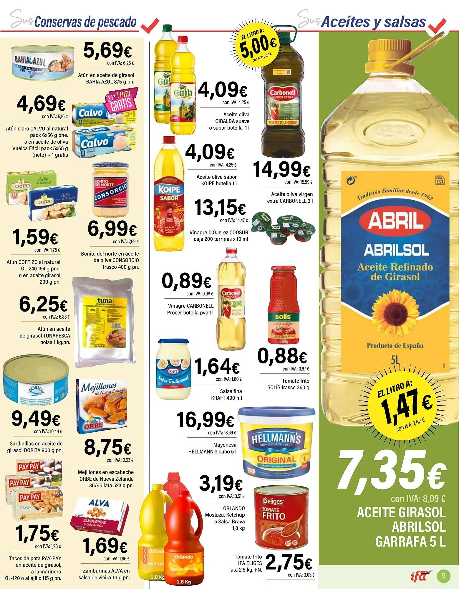 Catálogo de Folleto Cash Ifa 1 de abril al 14 de abril 2026 - Página 9