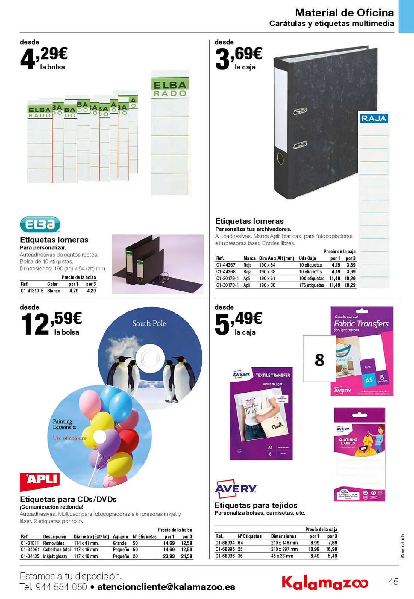 Catálogo de Folleto Staples Kalamazoo 27 de enero al 31 de julio 2023 - Página 45