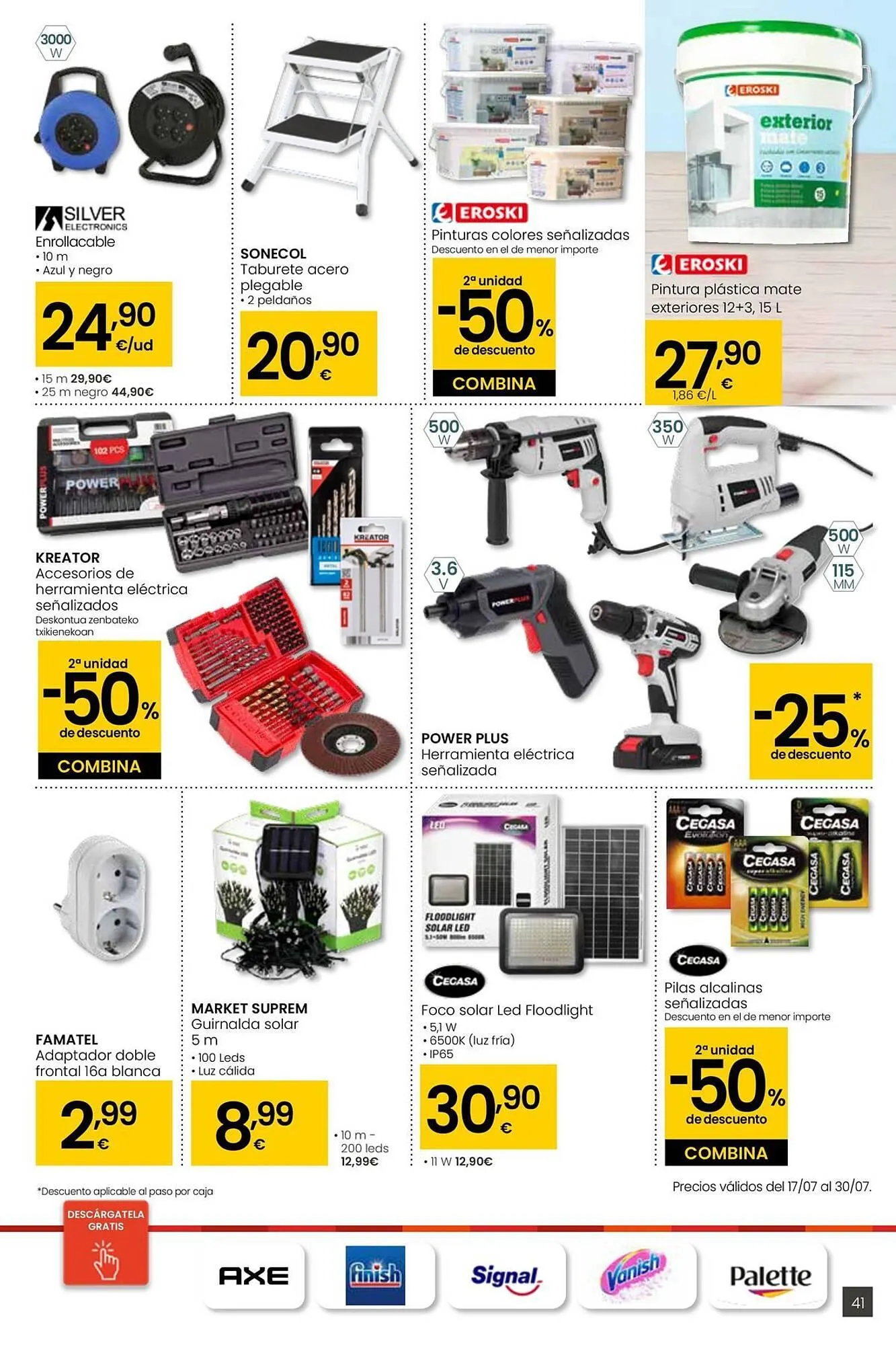 Catálogo de Folleto Eroski 17 de julio al 29 de julio 2025 - Página 41