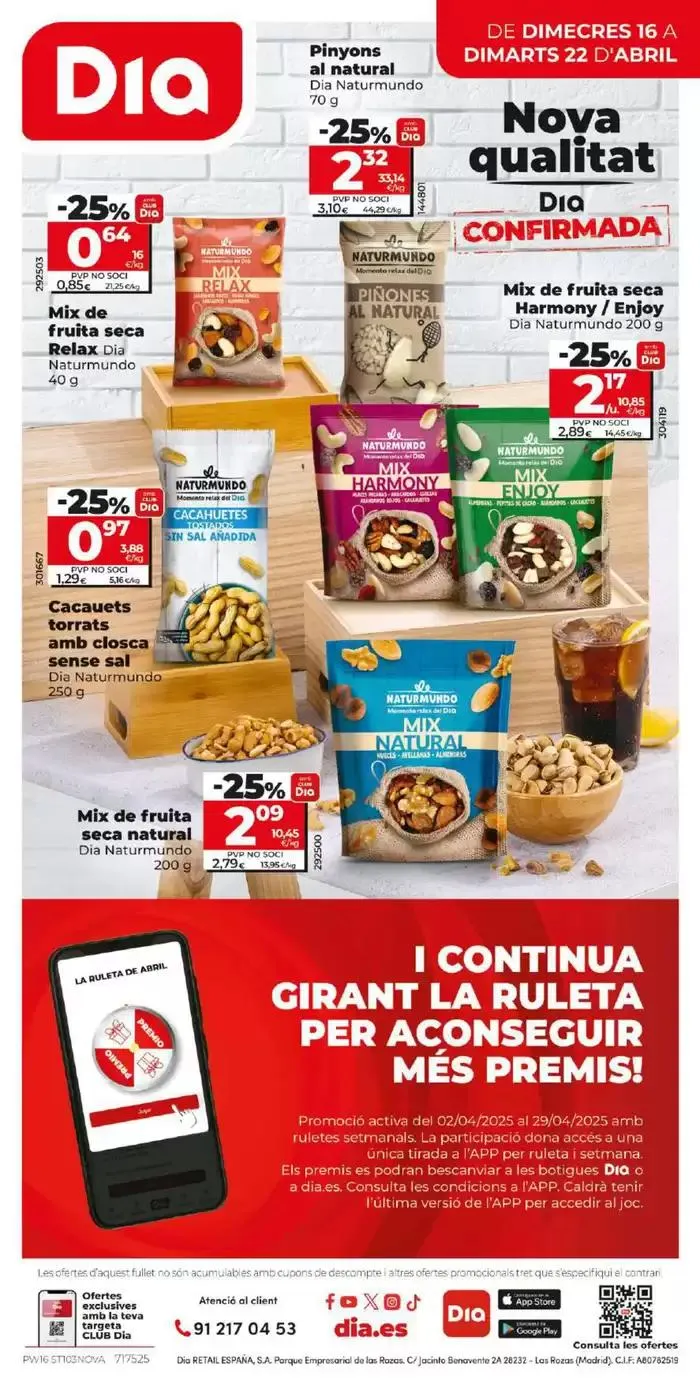 Catálogo de Nova Qualitat Dia del 16/04 al 22/04 16 de abril al 22 de abril 2025 - Página 12