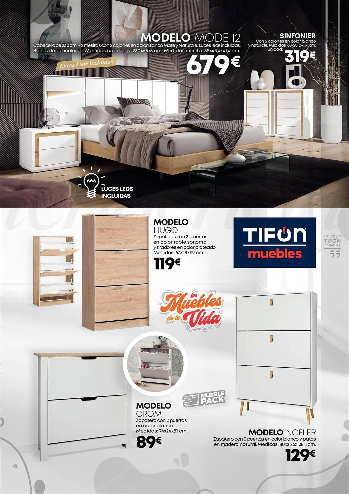 Catálogo de Folleto Tifón Hipermueble 24 de julio al 27 de julio 2023 - Página 55