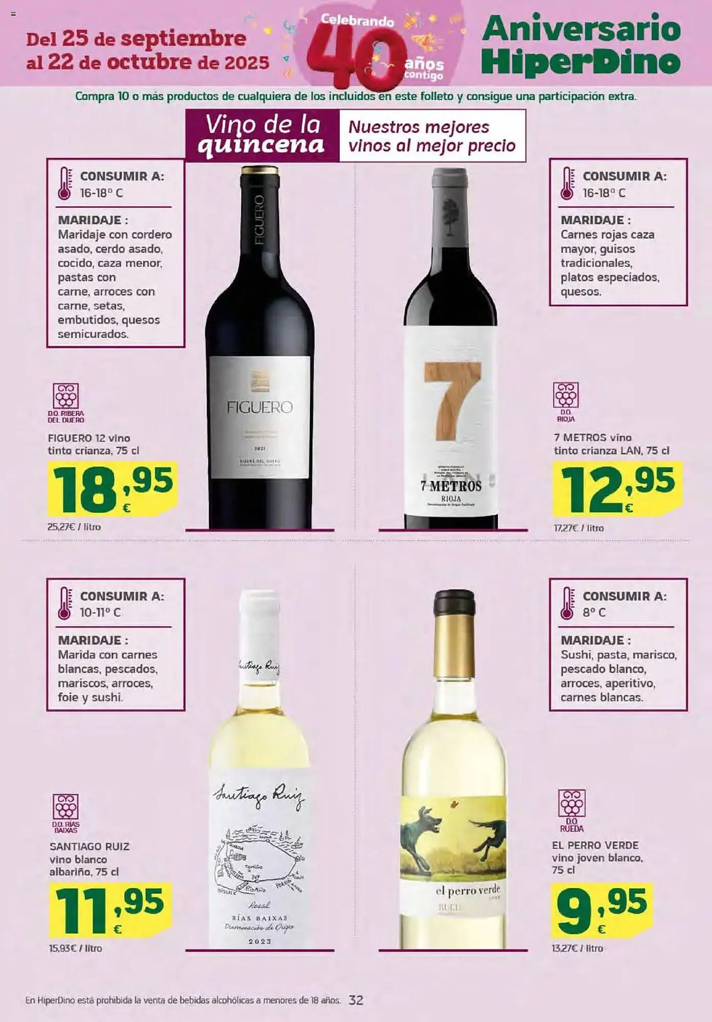 Catálogo de Folleto HiperDino 25 de septiembre al 8 de octubre 2025 - Página 32