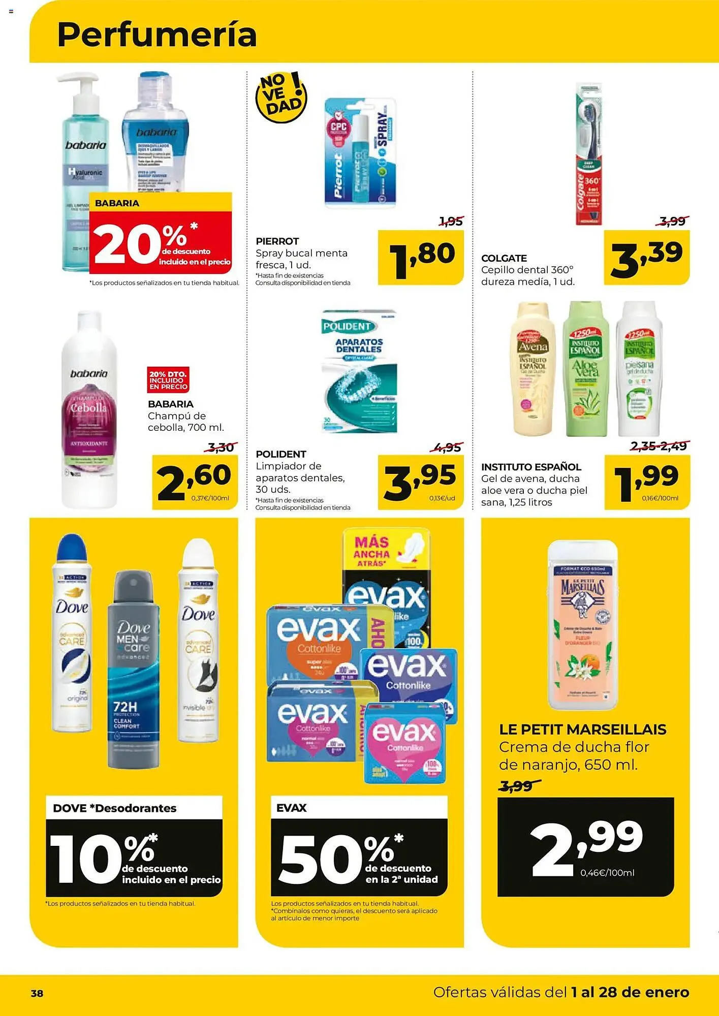 Catálogo de Folleto Alimerka 1 de enero al 28 de enero 2026 - Página 38