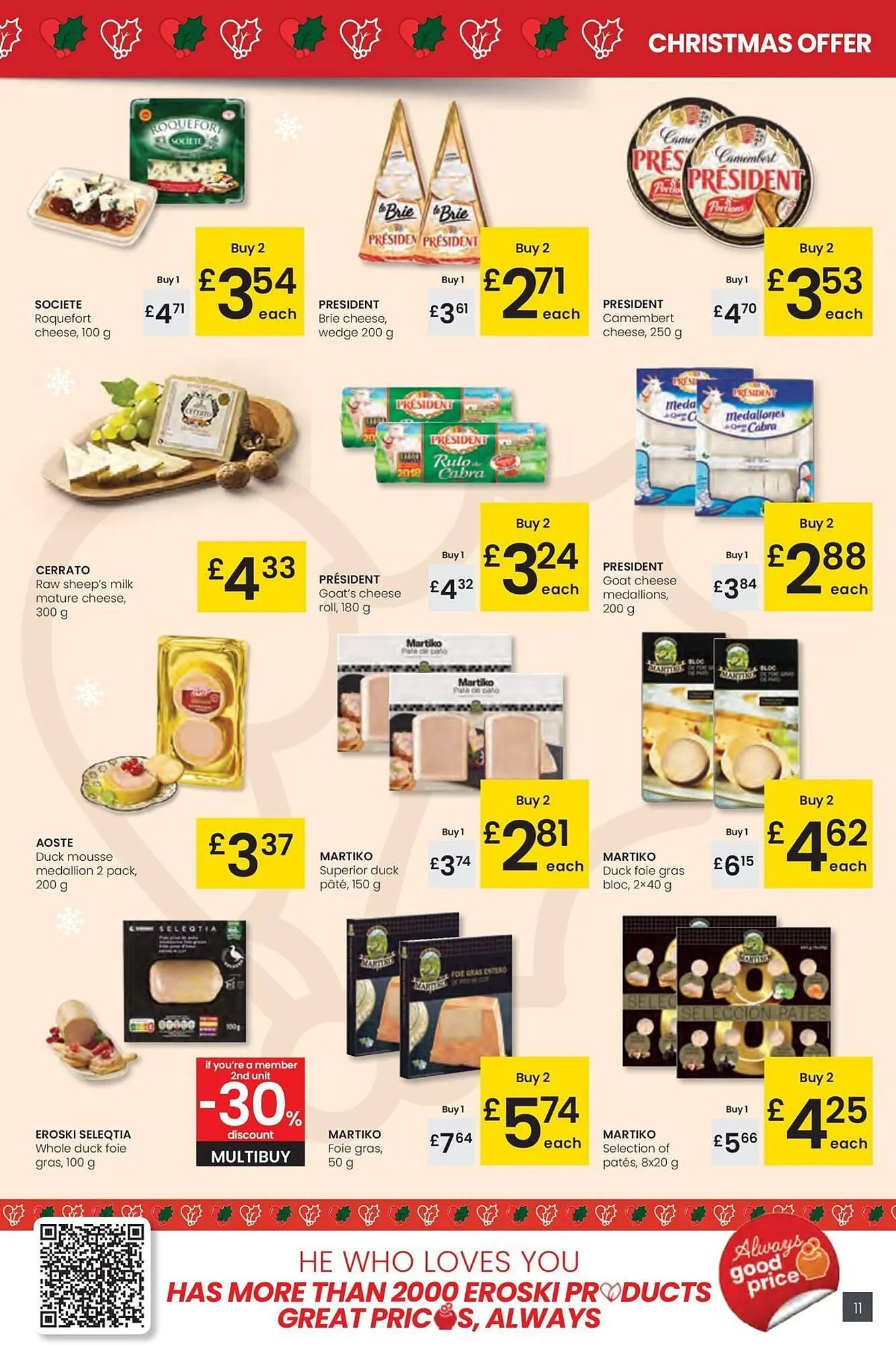 Catálogo de Folleto Eroski 18 de diciembre al 31 de diciembre 2025 - Página 11