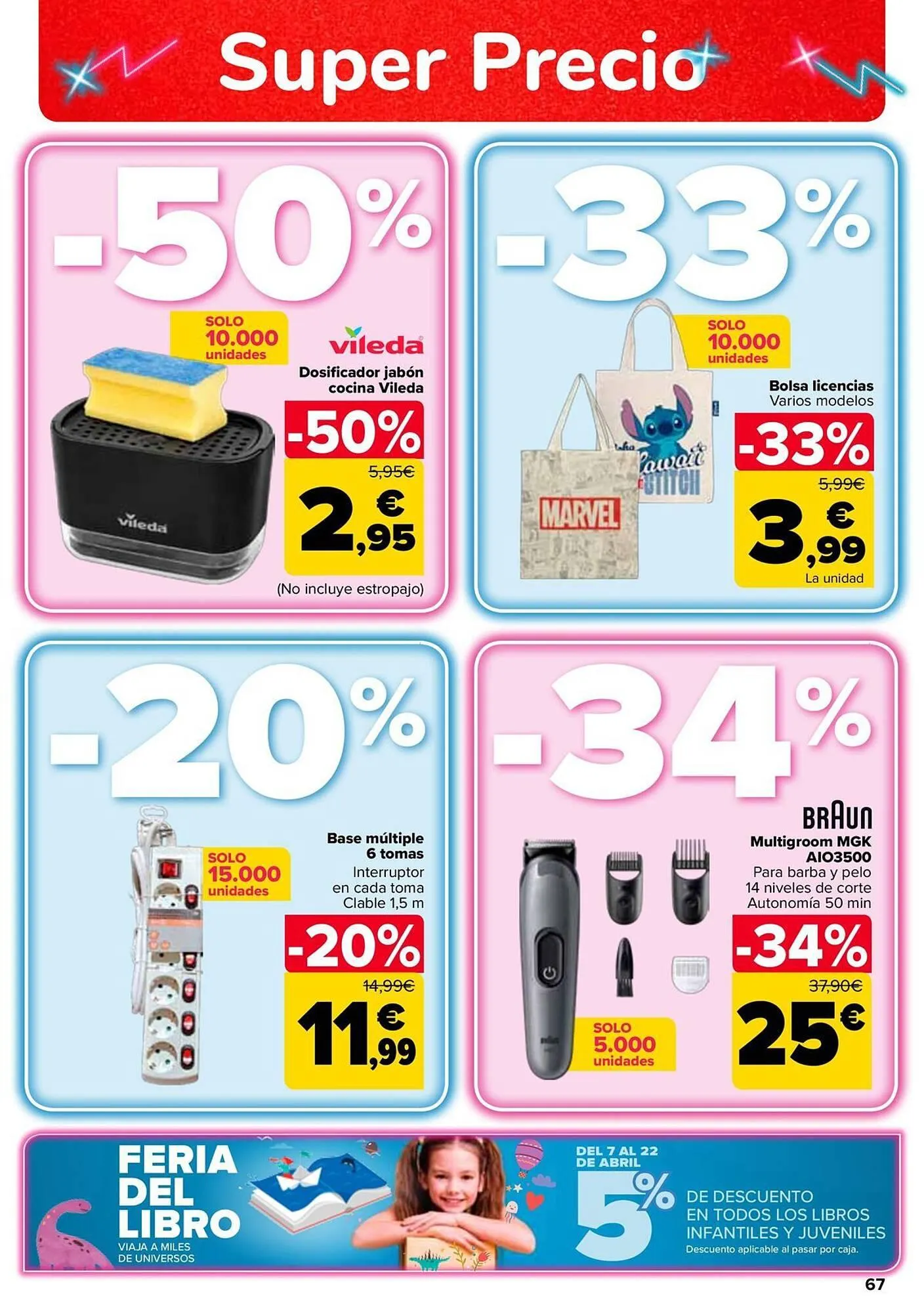 Catálogo de Folleto Carrefour 7 de abril al 22 de abril 2026 - Página 65