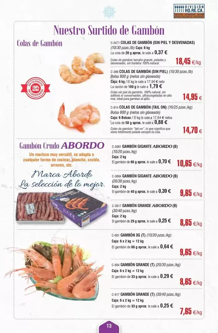 Catálogo de Precios válidos del 01 al 30 de abril 1 de abril al 30 de abril 2025 - Página 13