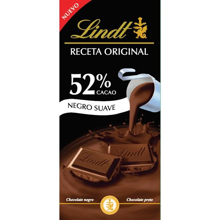 Tableta de Chocolate negro 52% 125g - Lindt