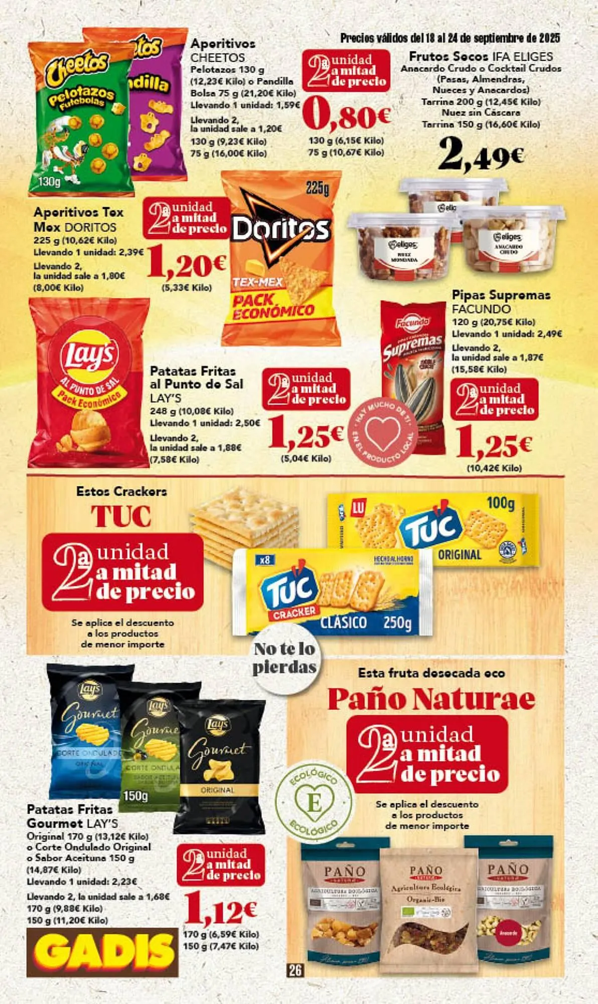Catálogo de Folleto Gadis 18 de septiembre al 24 de septiembre 2025 - Página 26