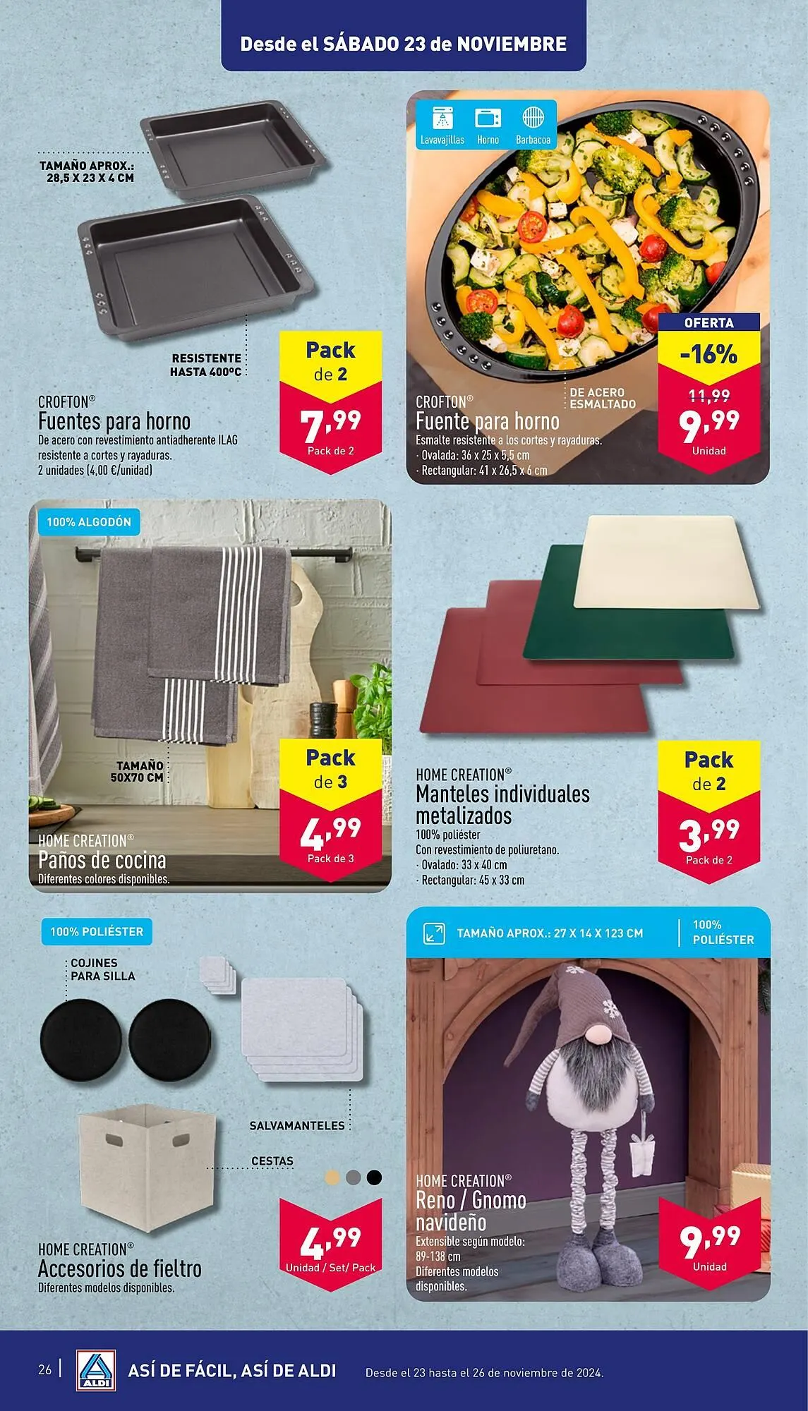 Catálogo de Folleto ALDI 20 de noviembre al 26 de noviembre 2024 - Página 26
