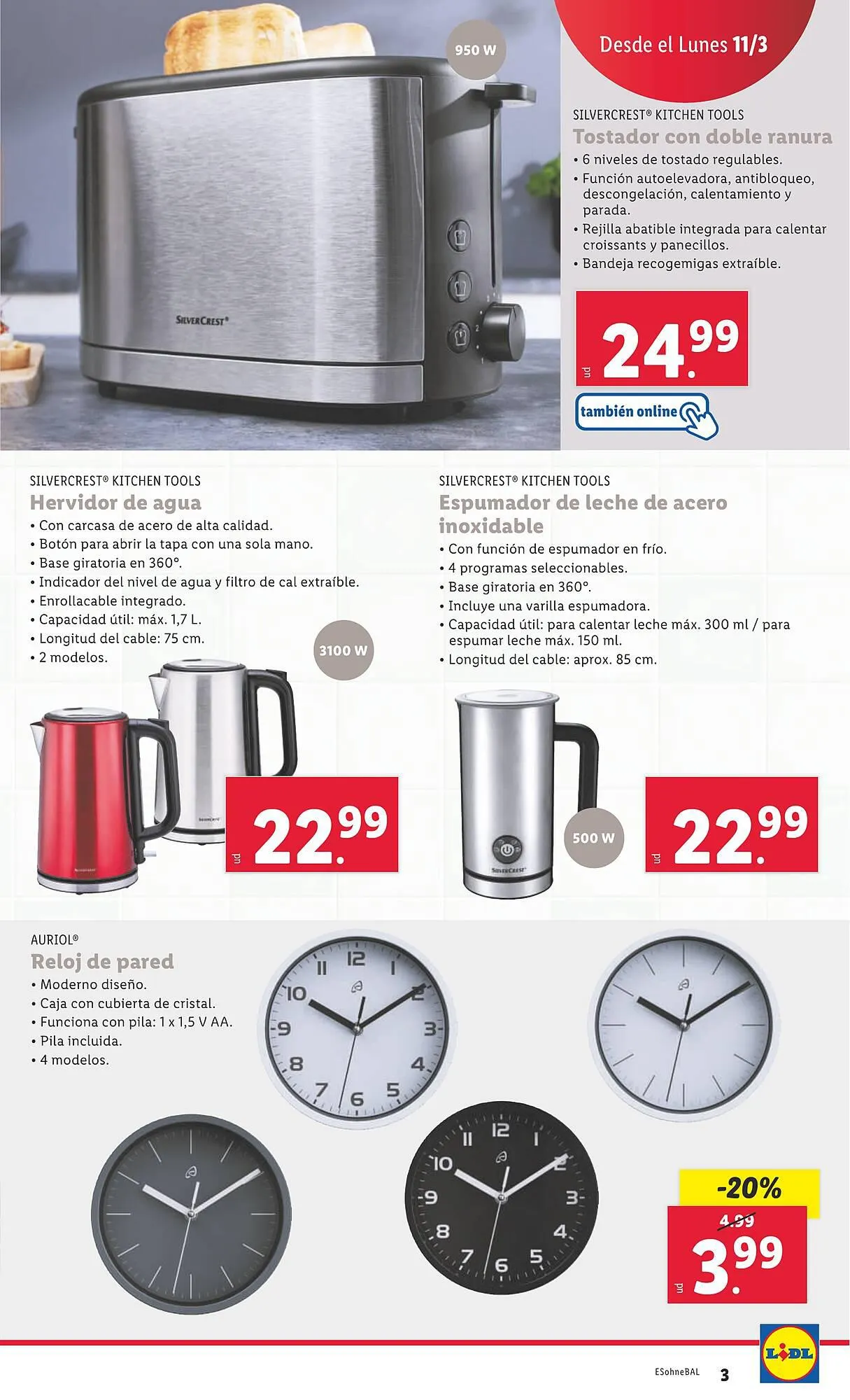 Catálogo de Folleto Lidl 11 de marzo al 17 de marzo 2024 - Página 3