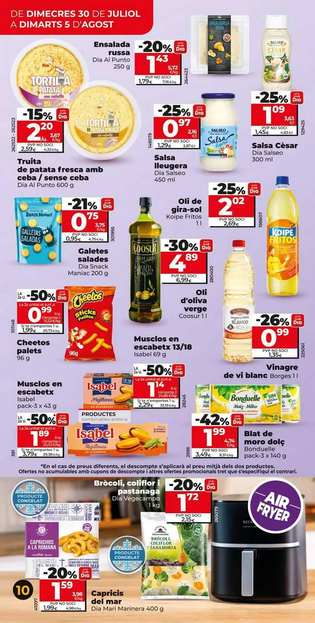 Catálogo de Folleto Dia 30 de julio al 5 de agosto 2025 - Página 10