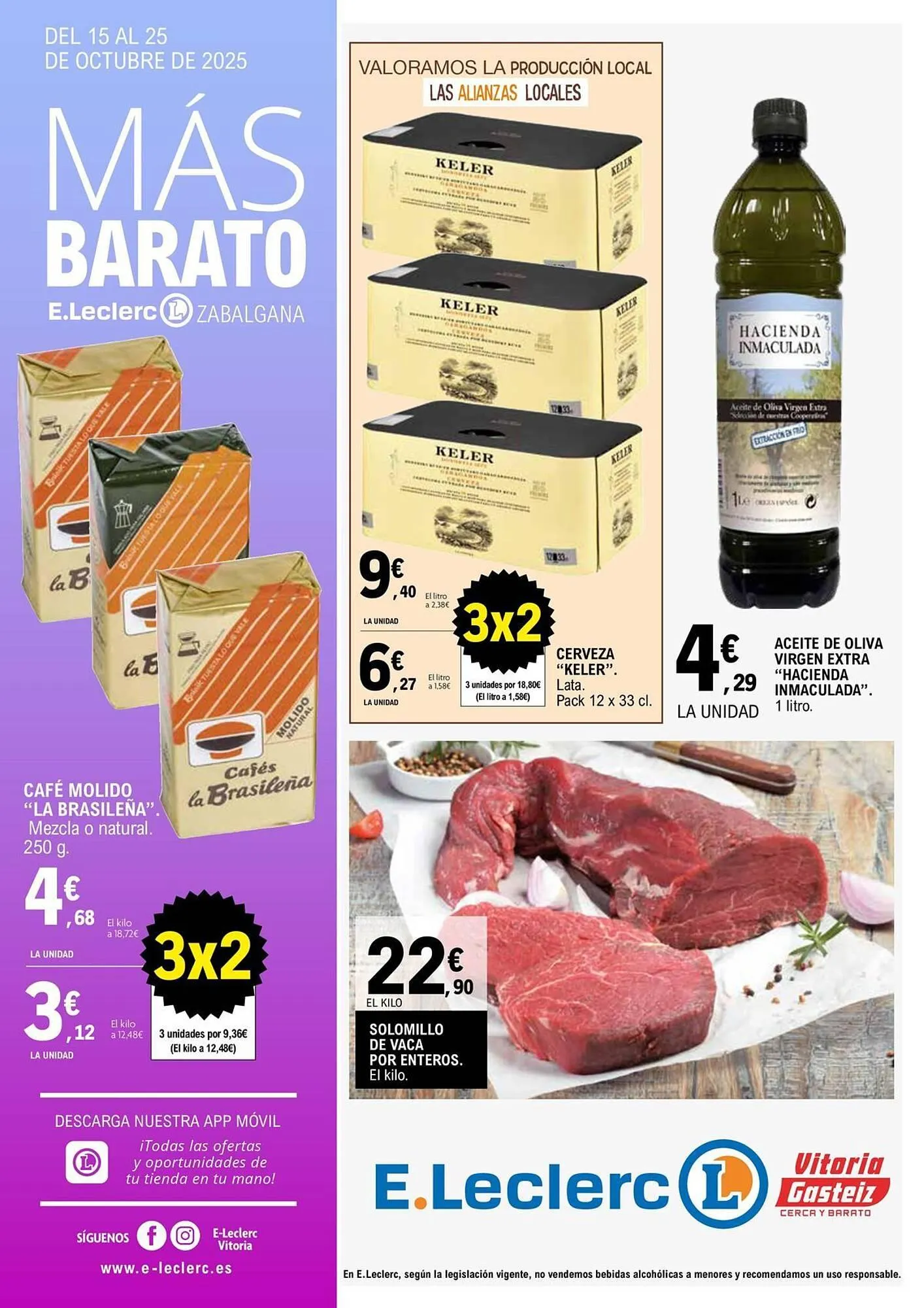 Catálogo de Catálogo E.Leclerc 15 de octubre al 25 de octubre 2025 - Página 1