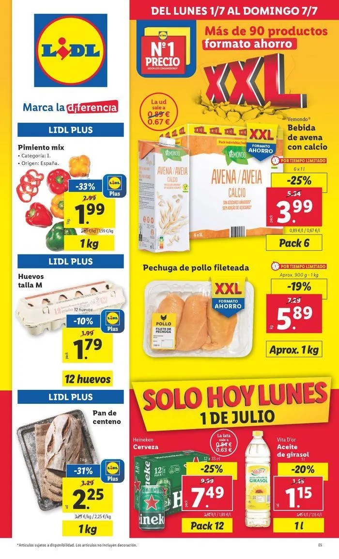 Catálogo de Marca la diferencia 1 de julio al 7 de julio 2024 - Página 1