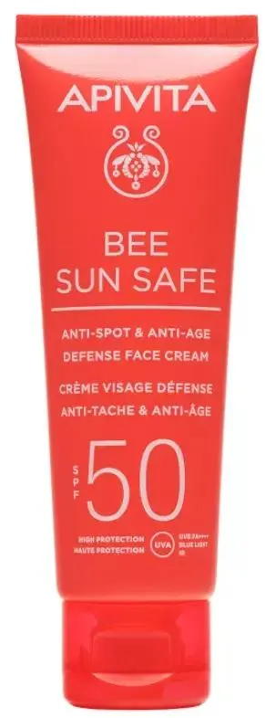 Apivita Bee Sun Safe Crema Antiedad y Antimanchas SPF50 50 ml