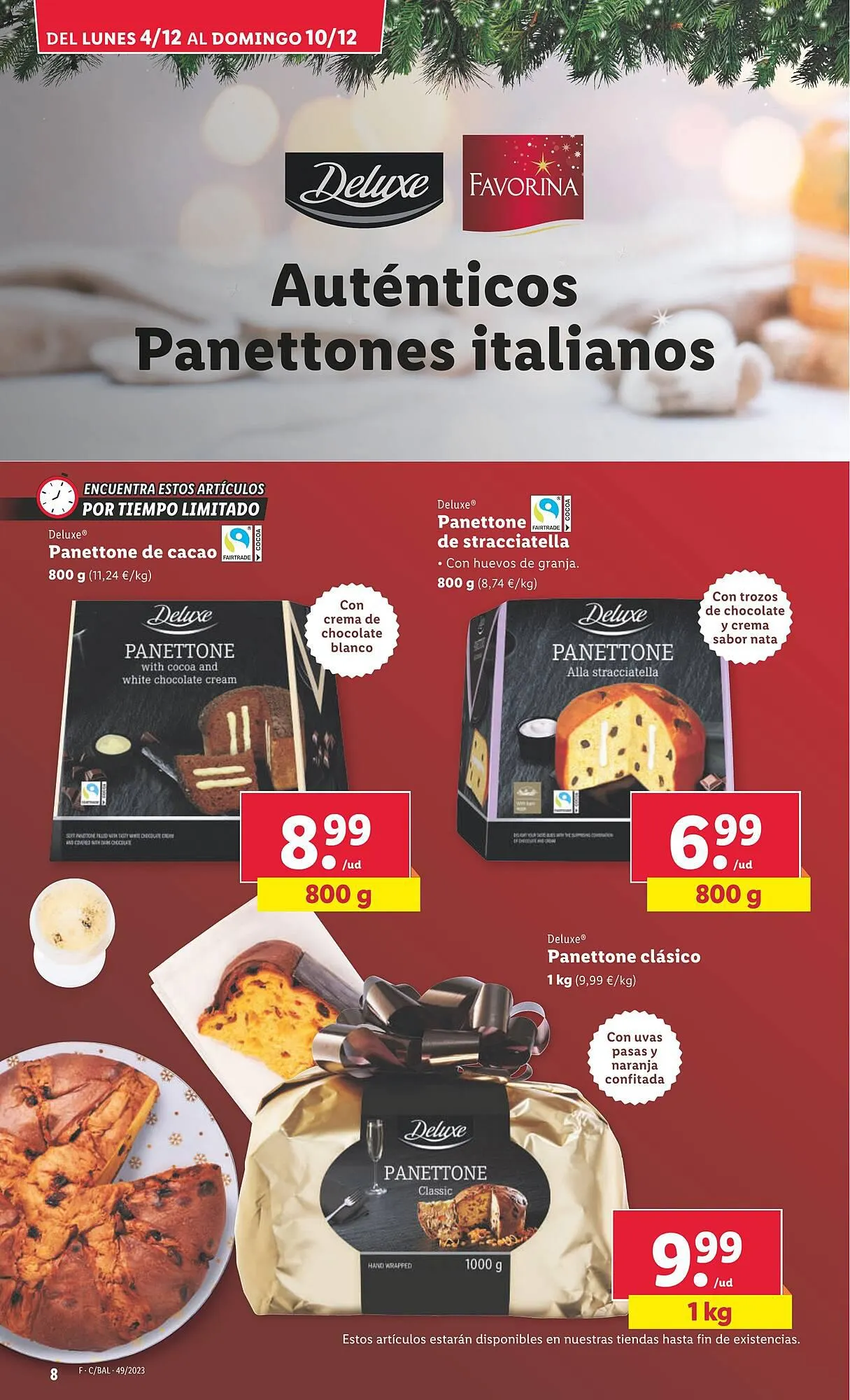 Catálogo de Folleto Lidl 4 de diciembre al 10 de diciembre 2023 - Página 32