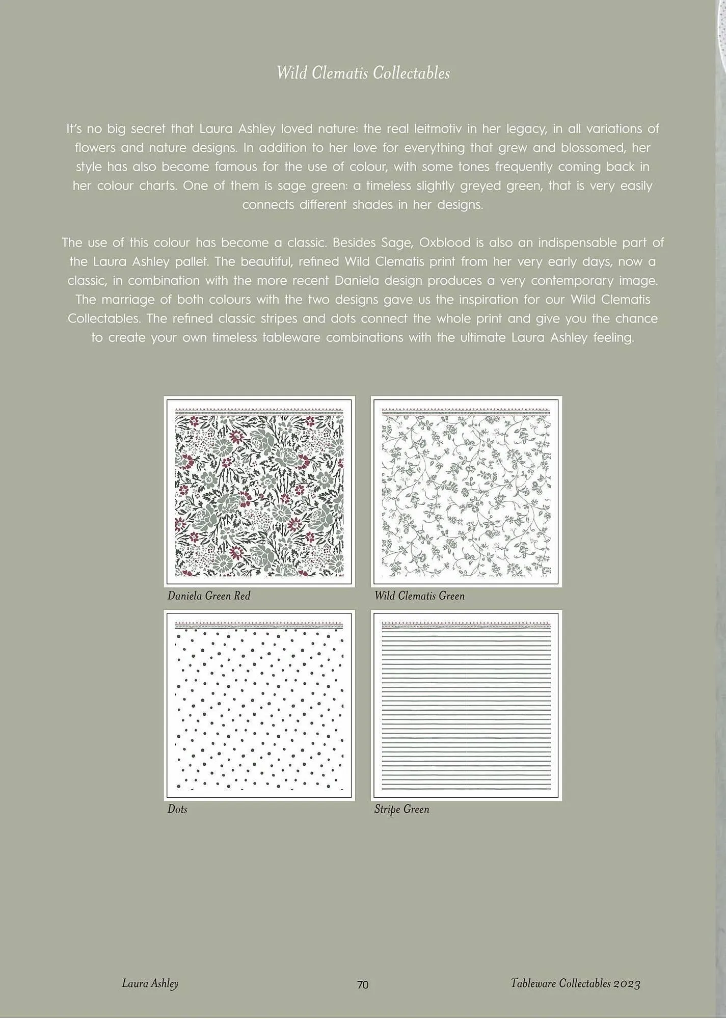 Catálogo de Folleto Laura Ashley 20 de julio al 31 de diciembre 2023 - Página 70