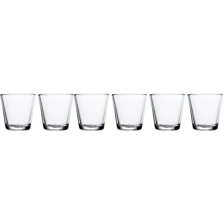 6 Vasos Kartio 21 cl