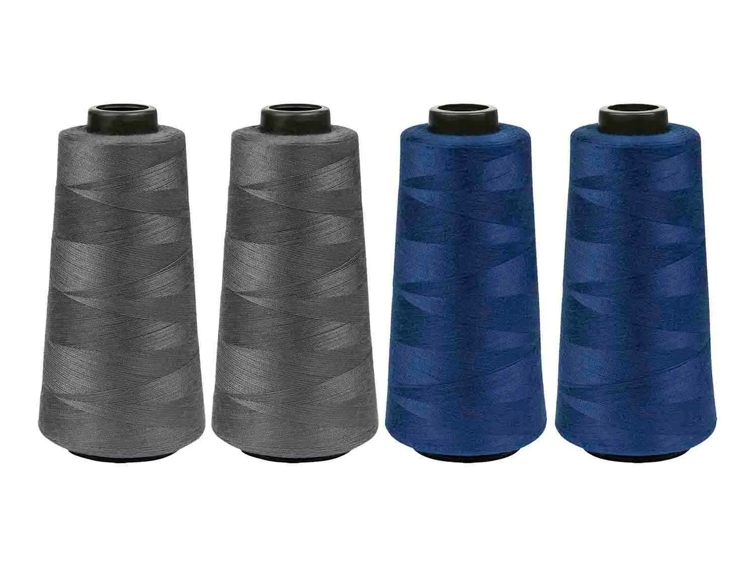 Hilos para máquina de coser Overlock pack 4