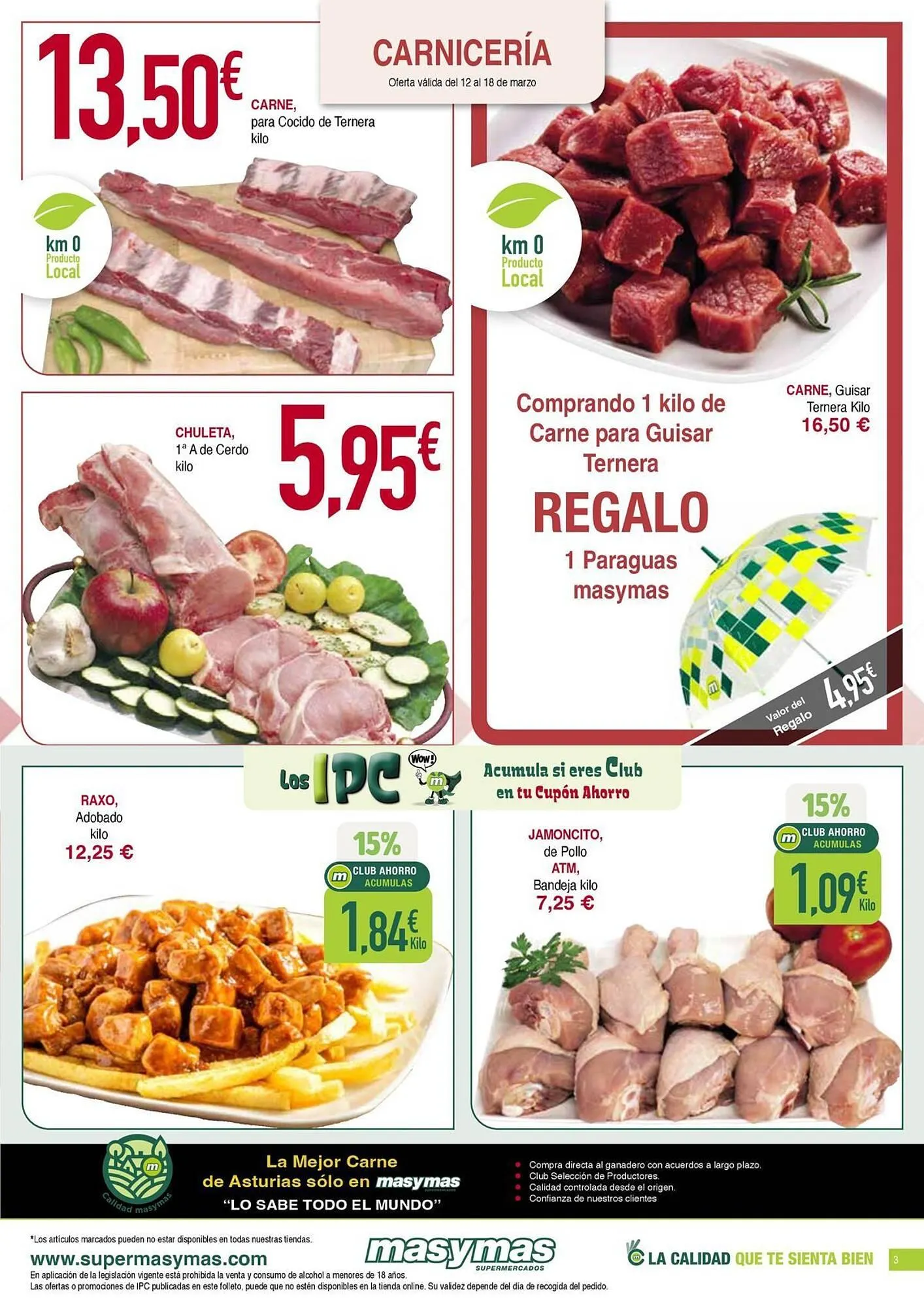 Catálogo de Folleto Masymas 12 de marzo al 18 de marzo 2026 - Página 3