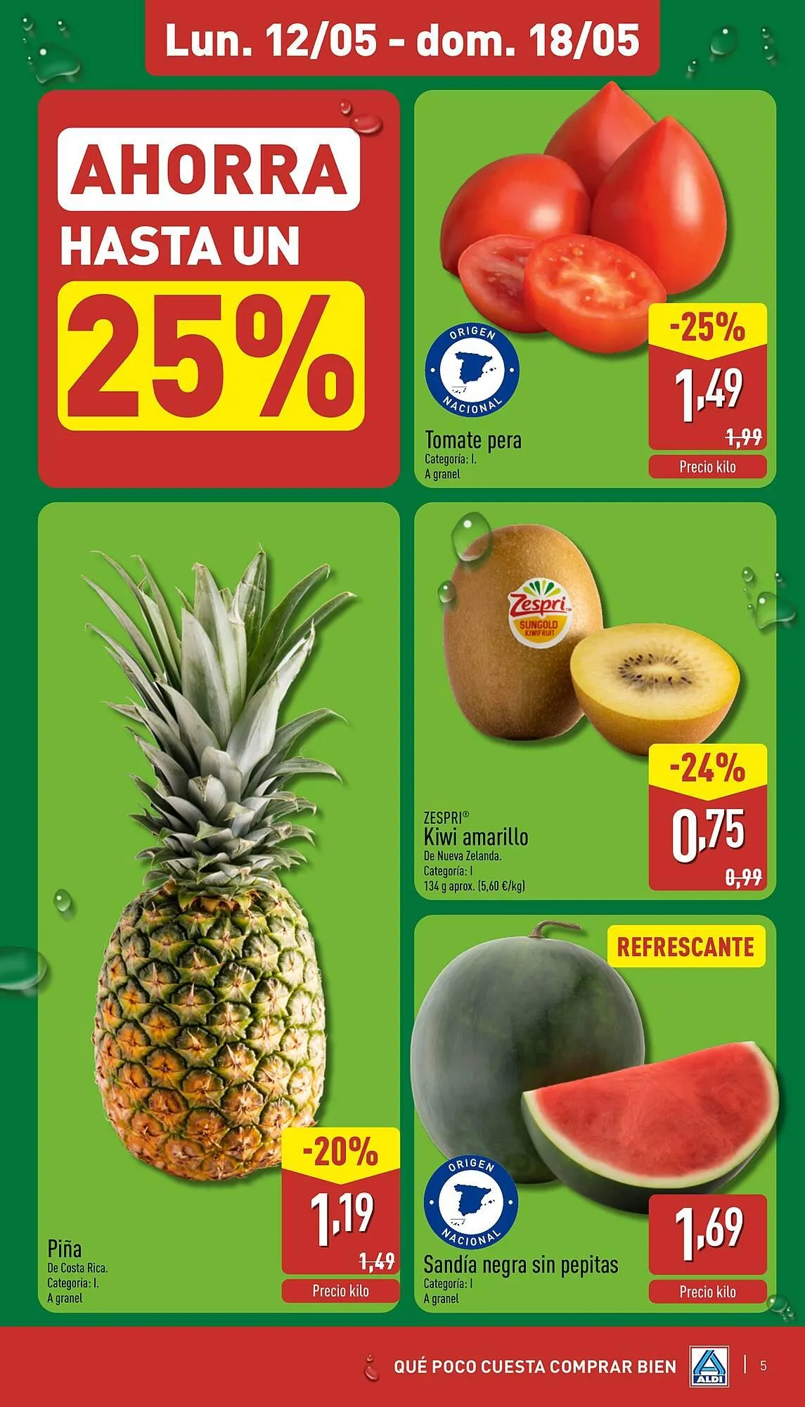 Catálogo de Folleto ALDI 12 de mayo al 18 de mayo 2025 - Página 5
