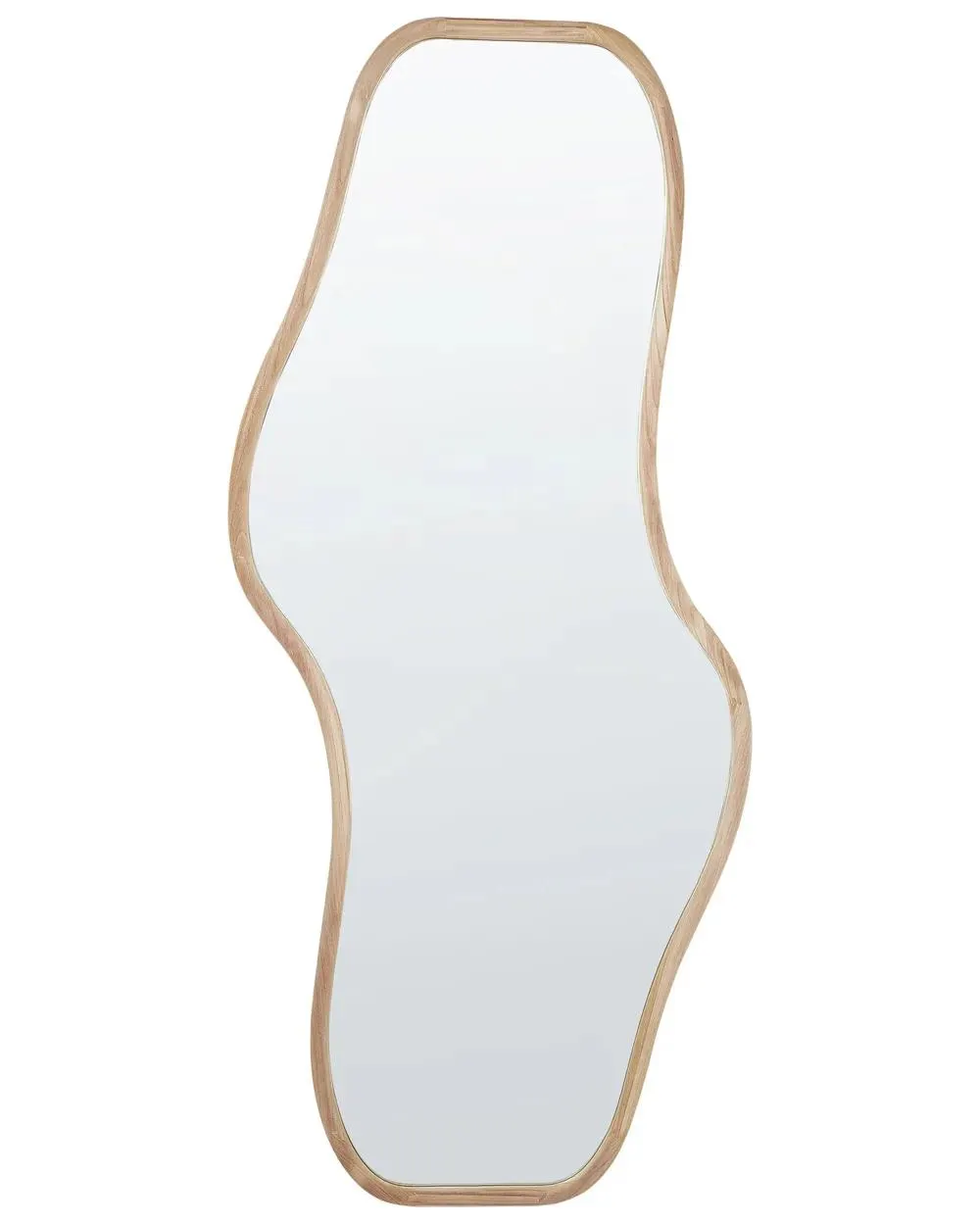 Espejo BIOLLET 80 cm 180 cm Madera de paulownia Natural