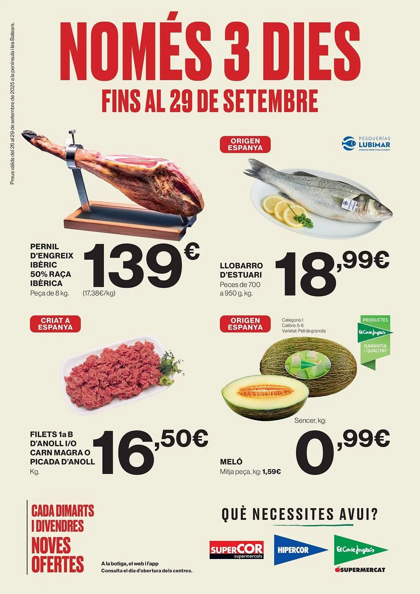 Catálogo de Catálogo El Corte Inglés 26 de septiembre al 29 de septiembre 2025 - Página 1