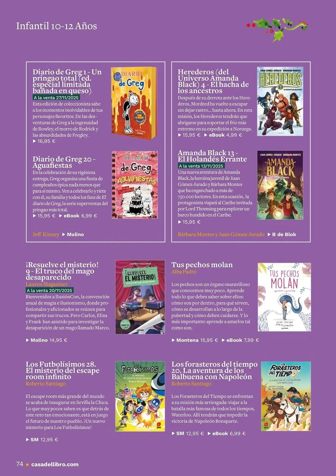 Catálogo de Catálogo Casa del Libro 19 de noviembre al 31 de enero 2026 - Página 74
