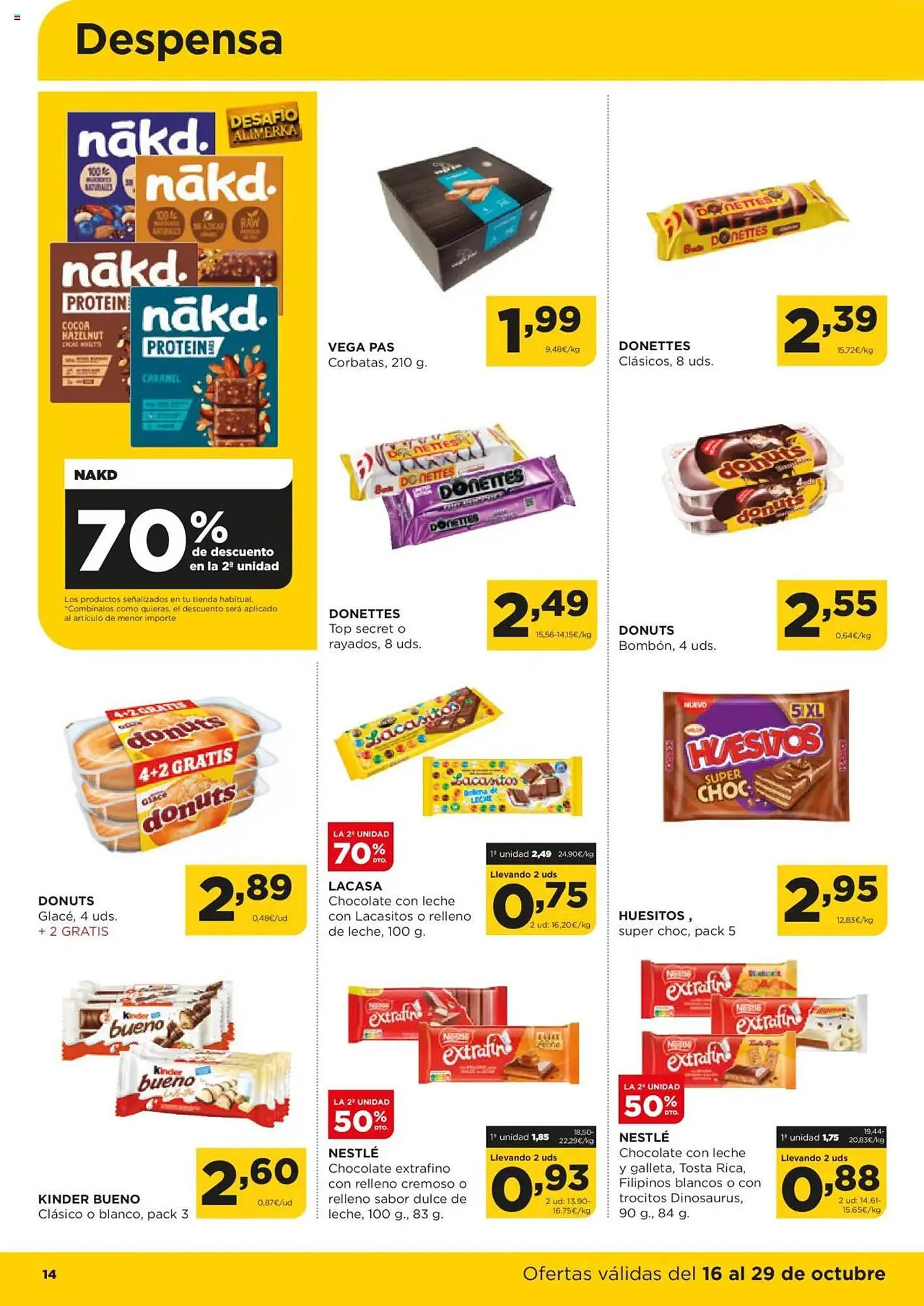 Catálogo de Folleto Alimerka 16 de octubre al 29 de octubre 2025 - Página 14