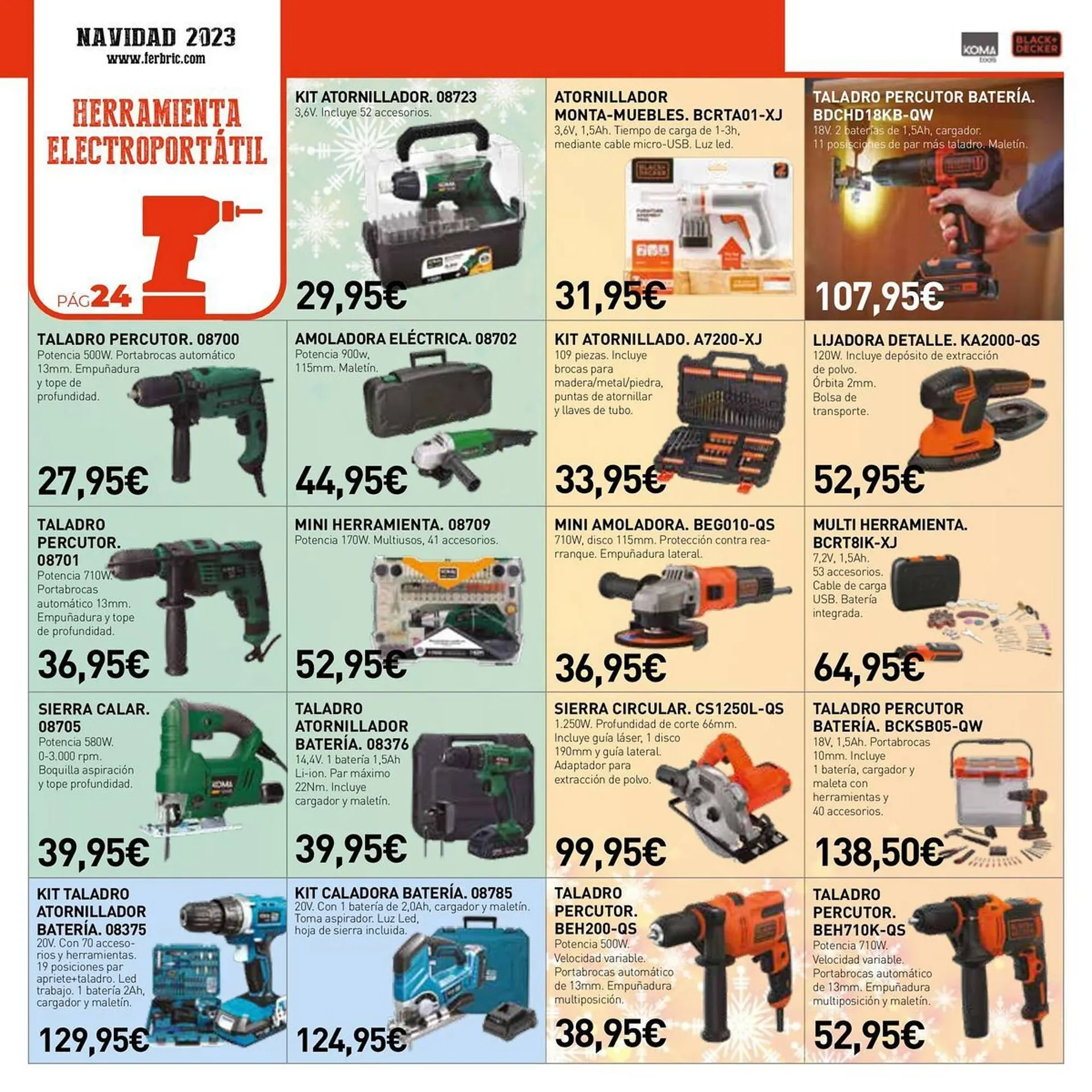 Catálogo de Folleto Ferbric 31 de octubre al 13 de enero 2024 - Página 24