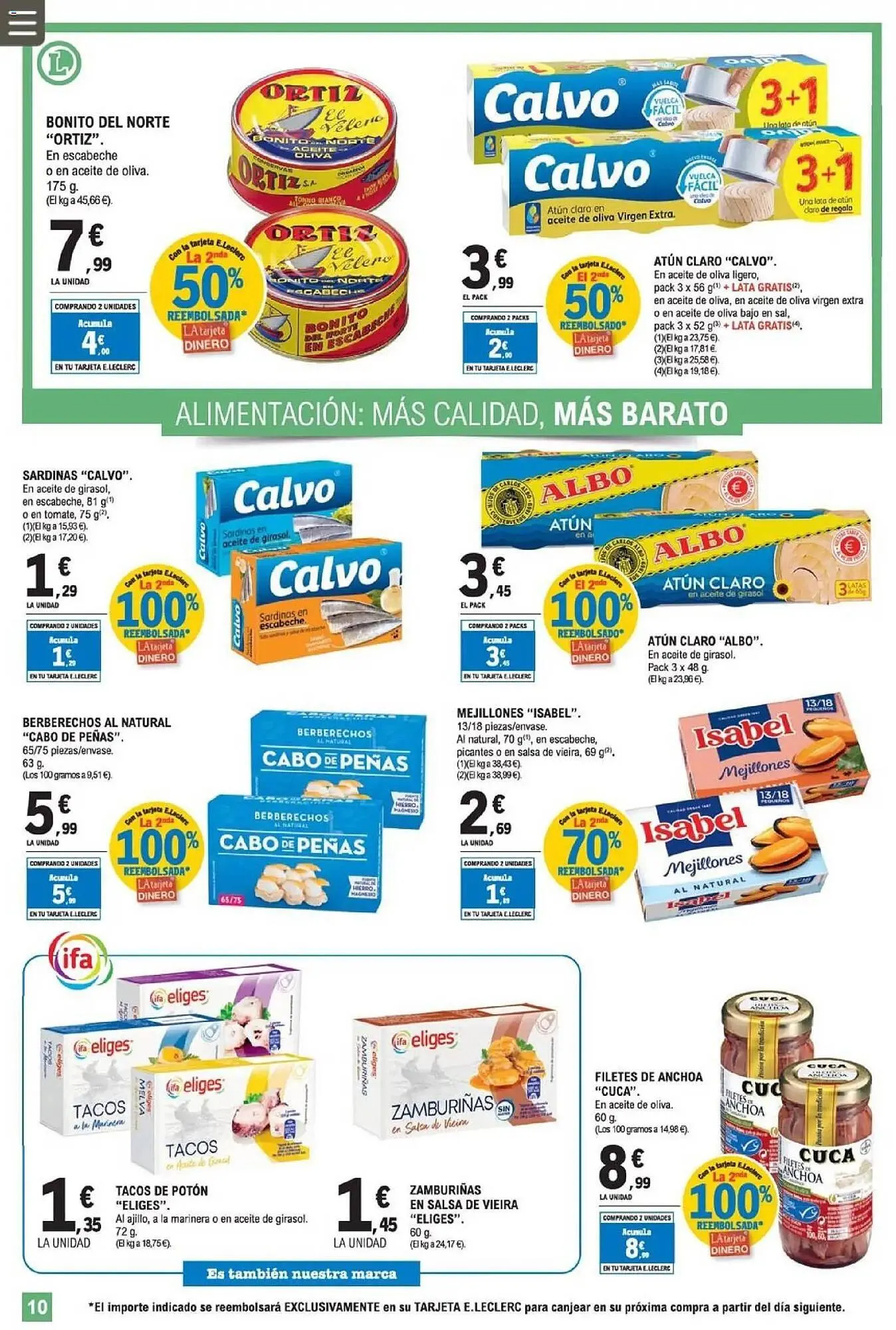 Catálogo de Catálogo E.Leclerc 8 de abril al 19 de abril 2026 - Página 10