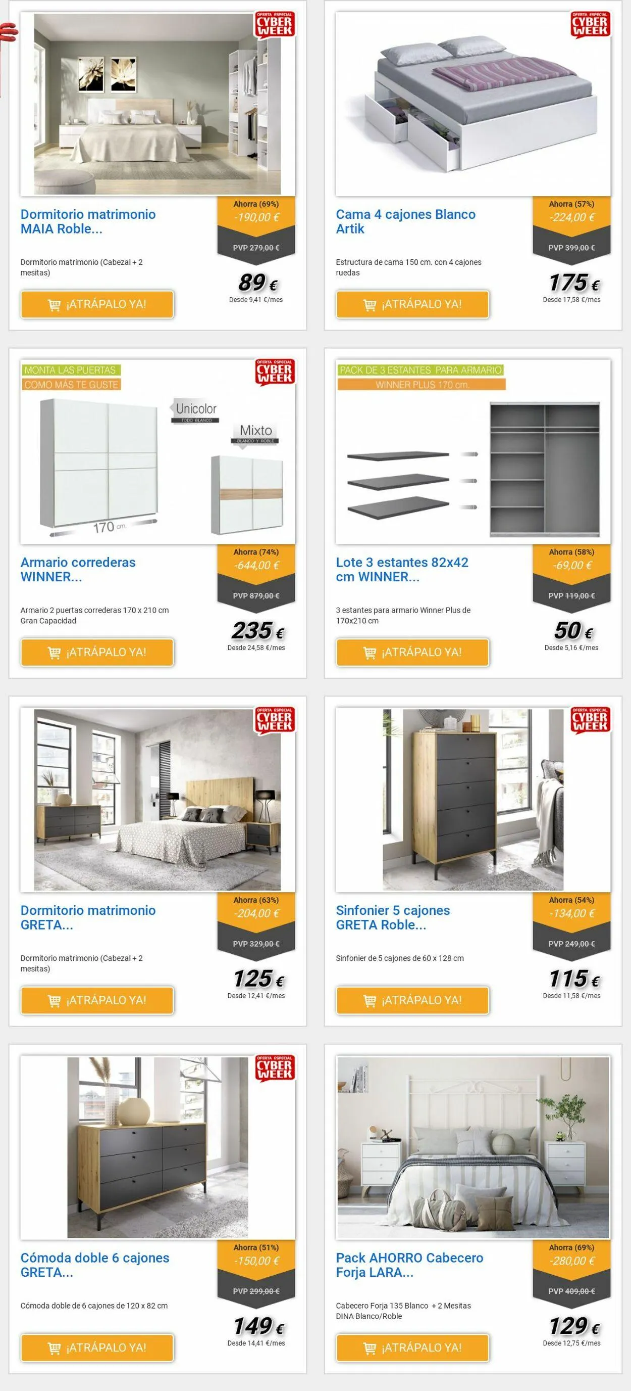 Catálogo de Atrapamuebles Oferta actual 1 de diciembre al 16 de diciembre 2023 - Página 3