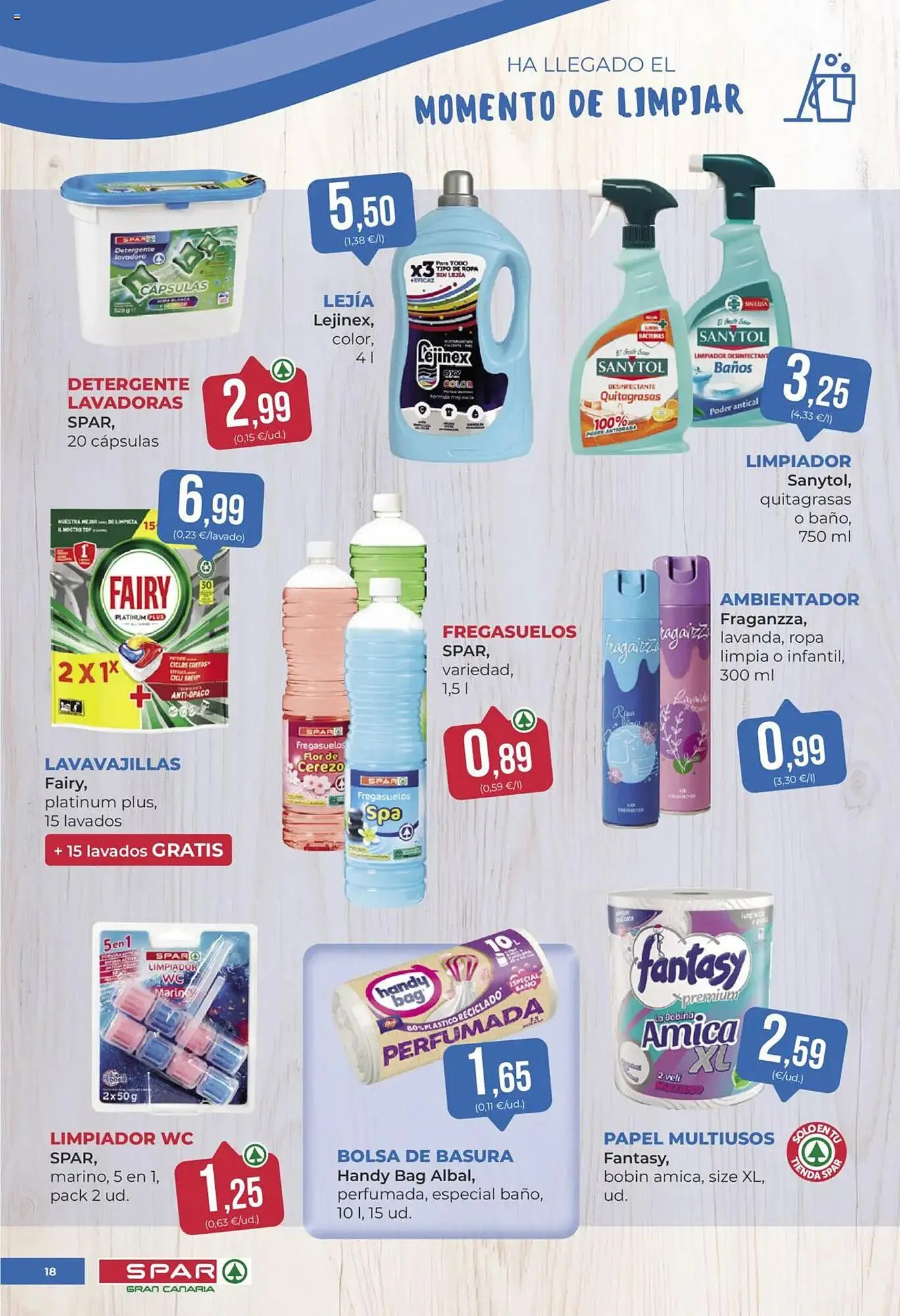 Catálogo de Folleto SPAR Gran Canaria 21 de marzo al 3 de abril 2025 - Página 18