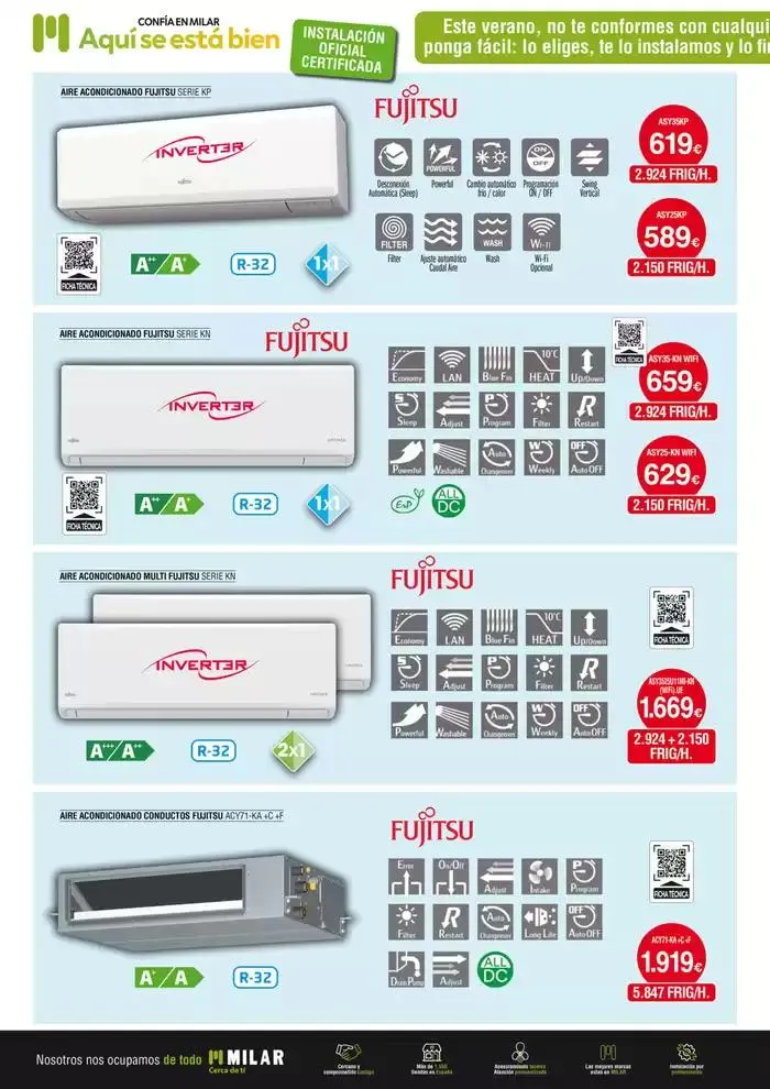 Catálogo de MILAR CLIMATIZACION 2025 7 de mayo al 31 de agosto 2025 - Página 4