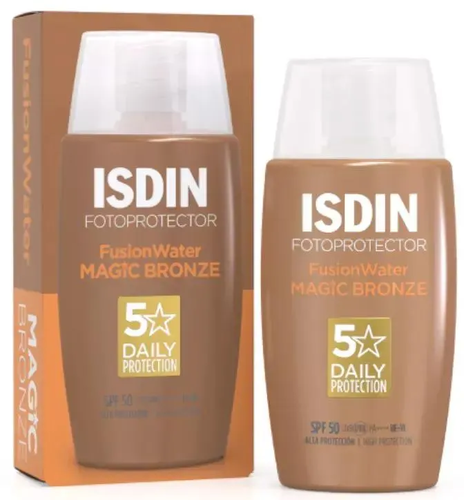 Isdin Fusion Water Magic Color Bronze SPF50 50 ml