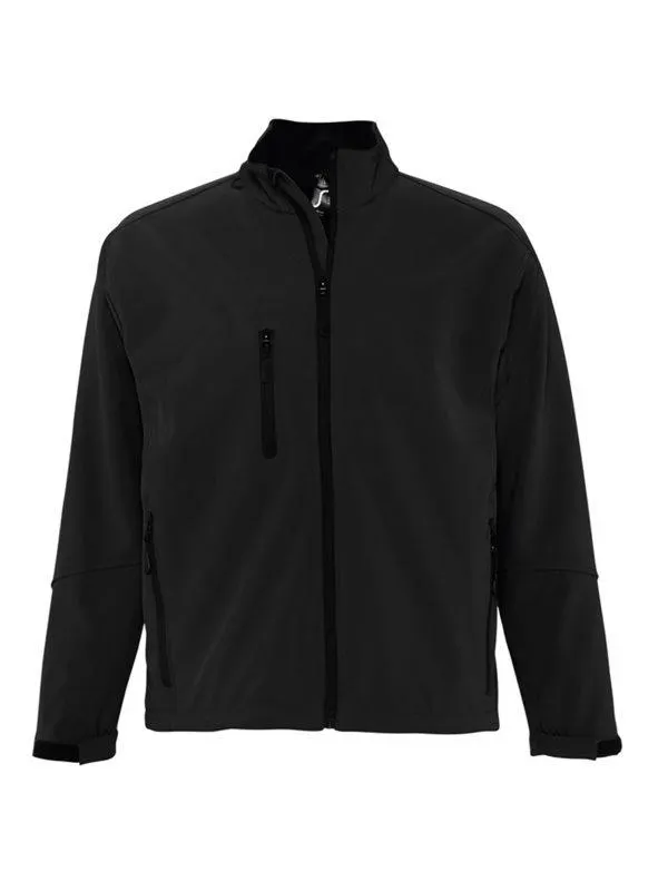 Chaqueta soft shell Modelo relax hombre caballero (transpirable, cortavientos y resistente al a
