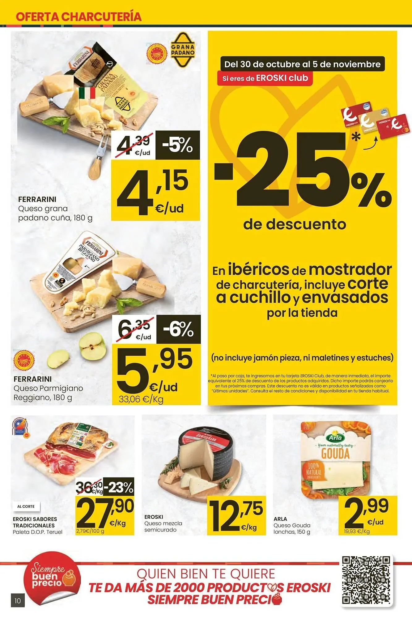 Catálogo de Folleto Eroski 30 de octubre al 11 de noviembre 2025 - Página 10