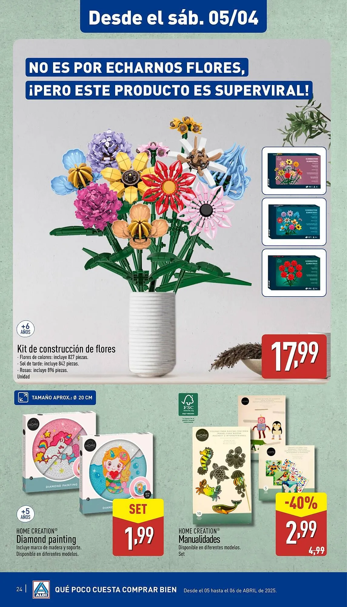 Catálogo de Folleto ALDI 2 de abril al 6 de abril 2025 - Página 24