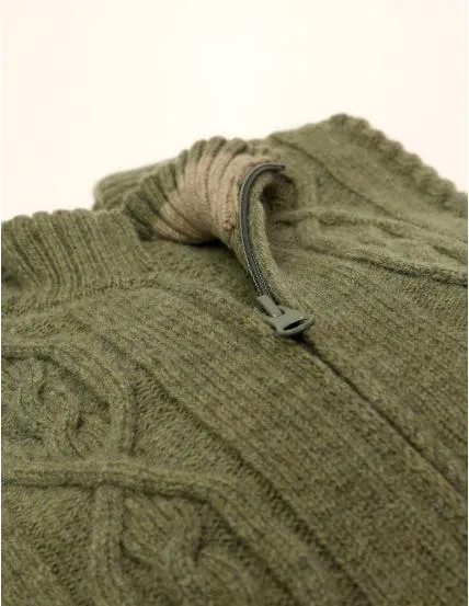 Cardigan ochos Verde
