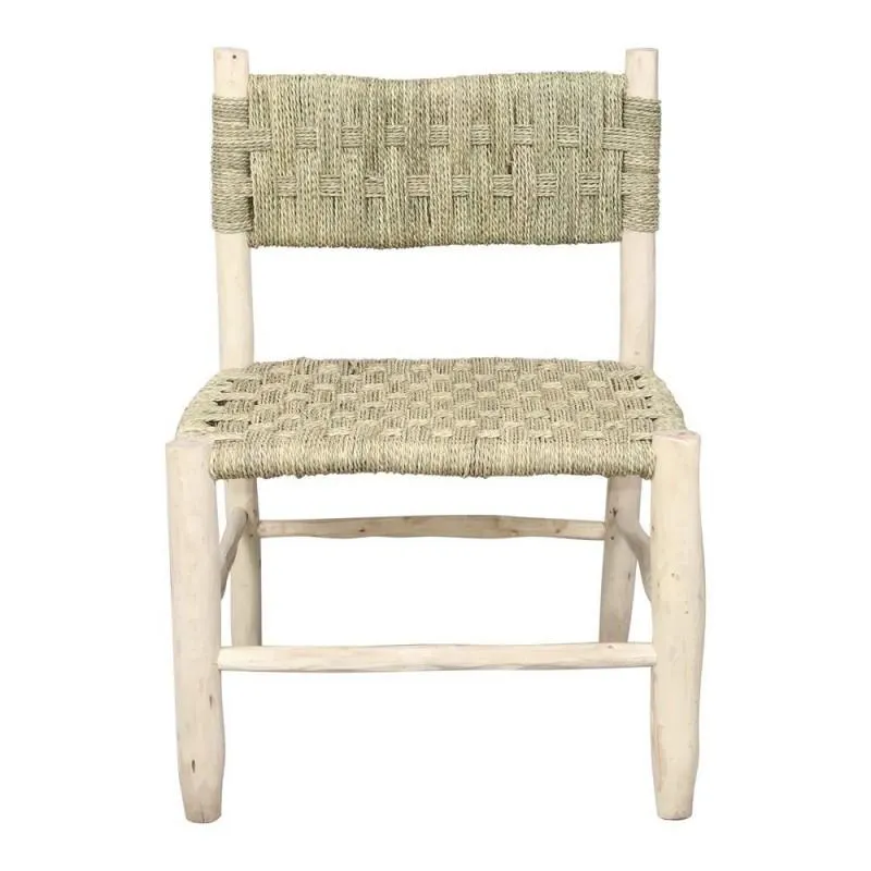 Fabien wooden chair and lounge rope