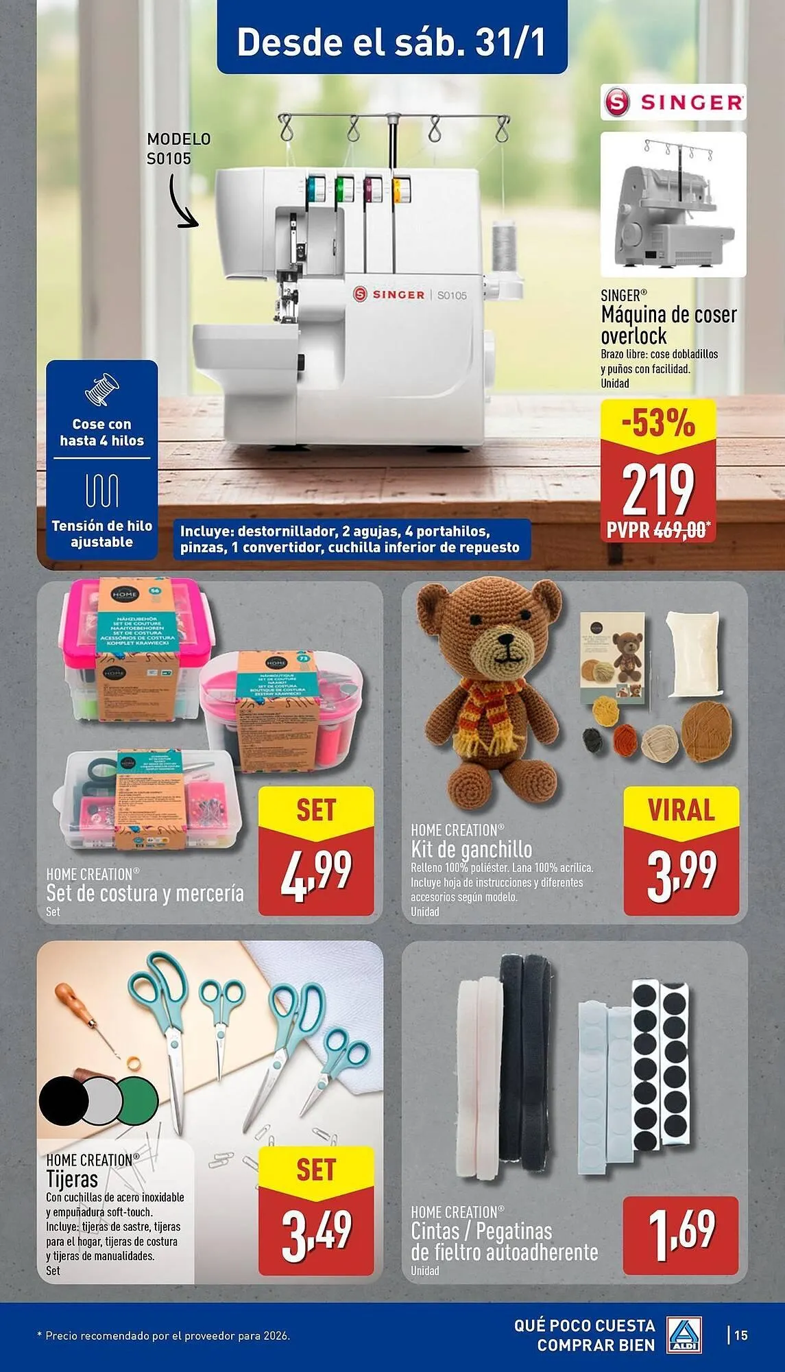 Catálogo de Folleto ALDI 26 de enero al 1 de febrero 2026 - Página 15