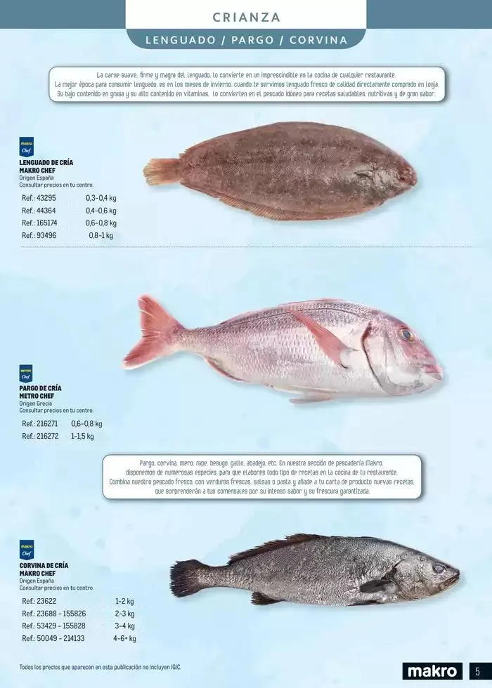 Catálogo de Especial Pescados Canarias 4 de marzo al 6 de abril 2025 - Página 5