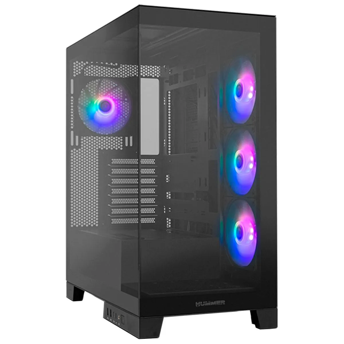 CAJA ORDENADOR NOX HUMMER GLOCK BLACK NXHUMMERGLOCKBK