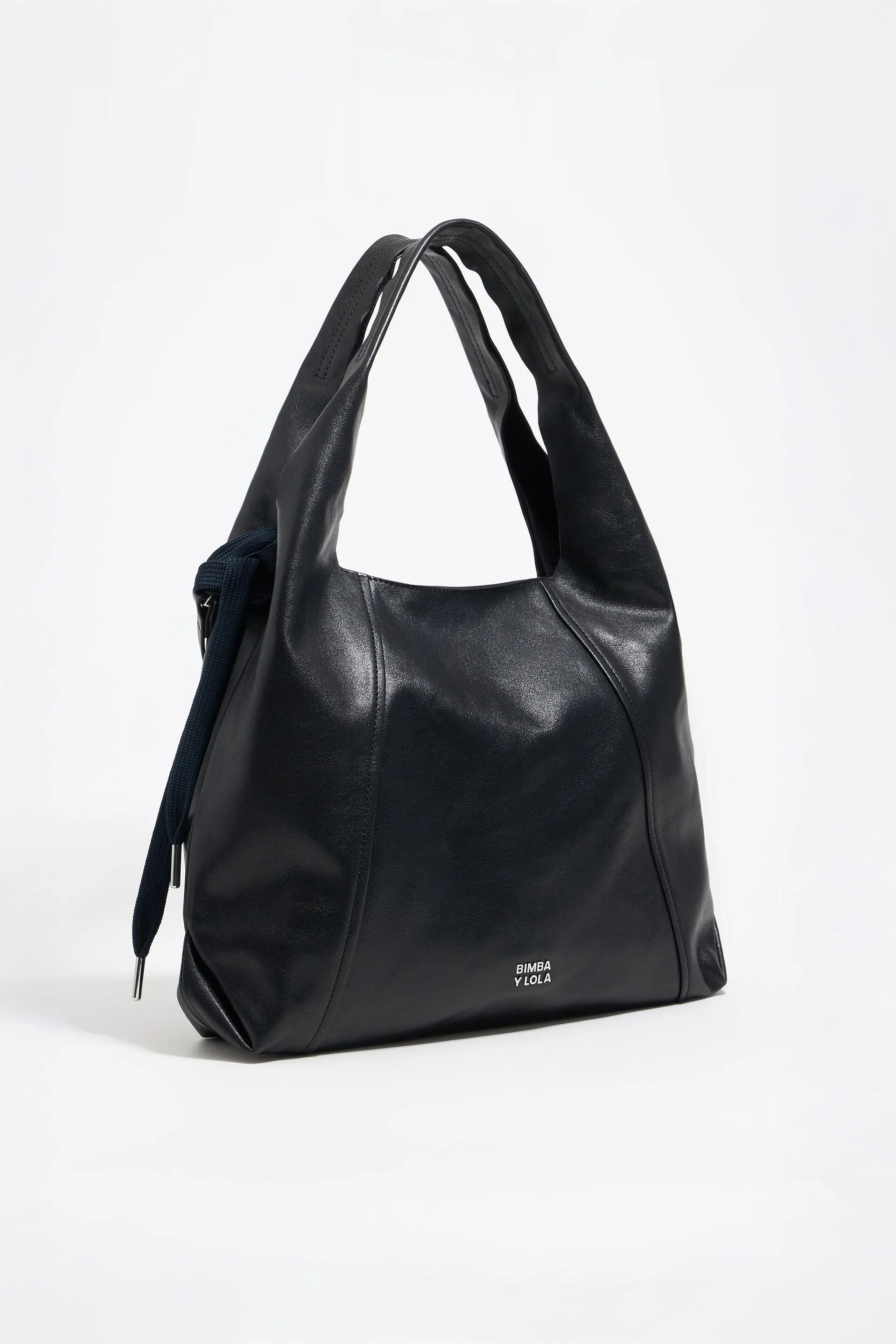 Bolso Paper grande piel negro